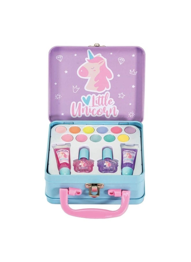 Martinelia Little Unicorn Makeup and Tin Case Set