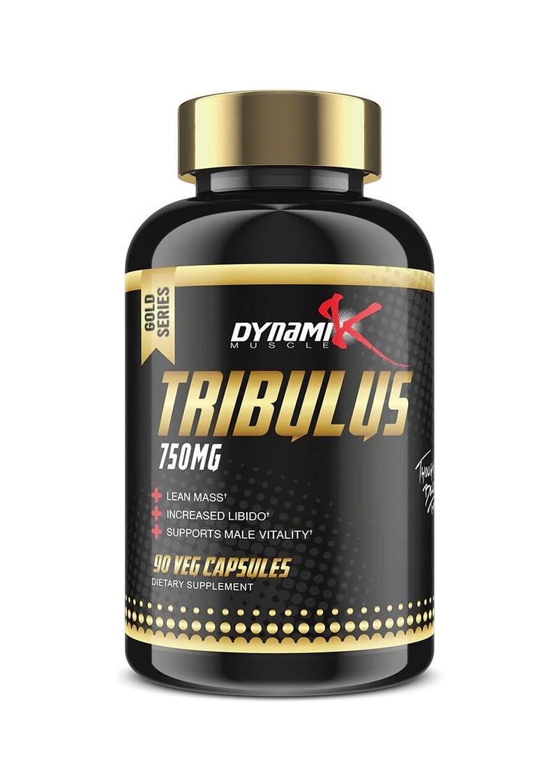 Dynamik Muscle, Tribulus 750mg, Supports Lean Mass, 90 Caps, 90 Servings