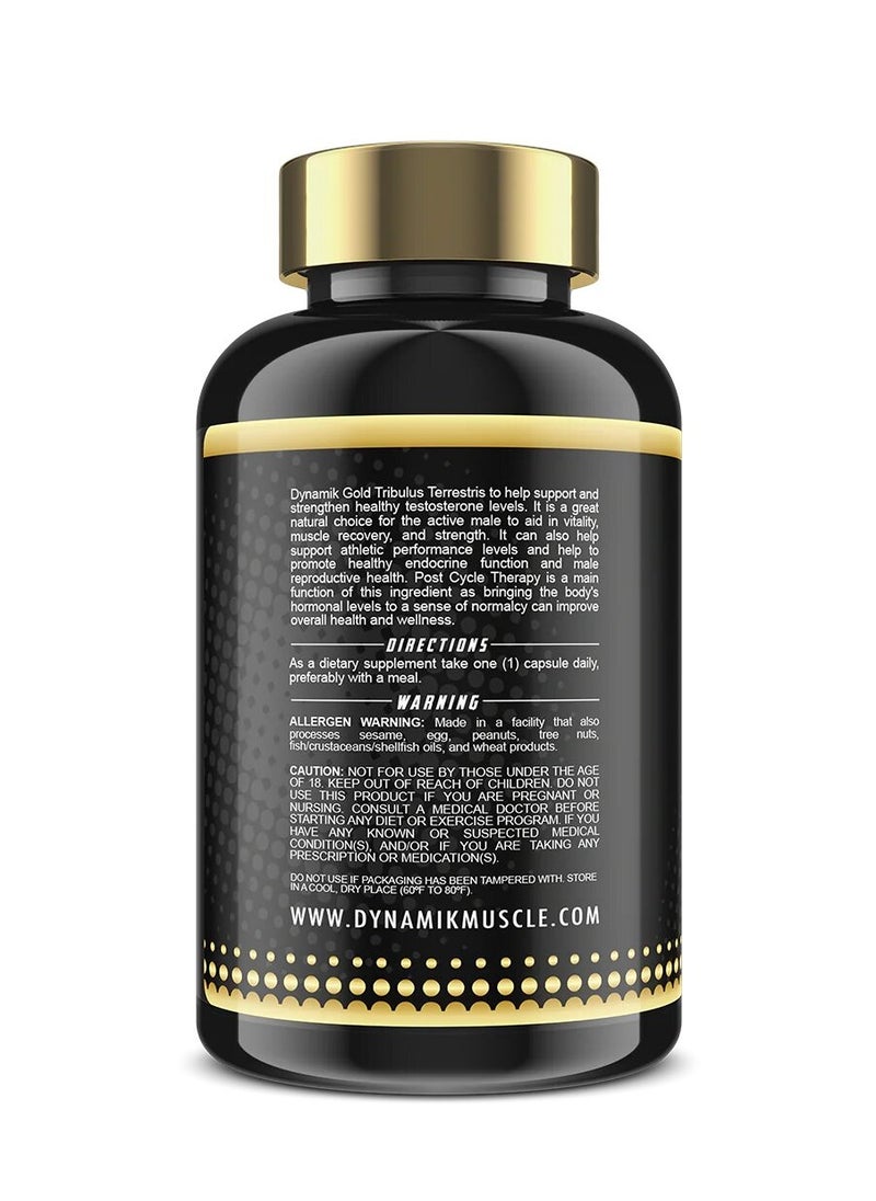 Dynamik Muscle, Tribulus 750mg, Supports Lean Mass, 90 Caps, 90 Servings