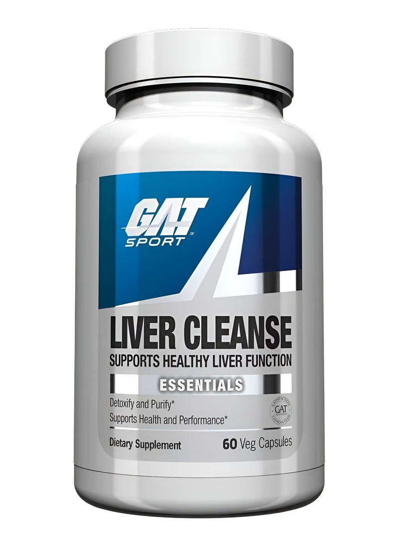 Gat Sport, Liver Cleanse, Supports Healthy Liver Function, 60 Caps, 60 Servings