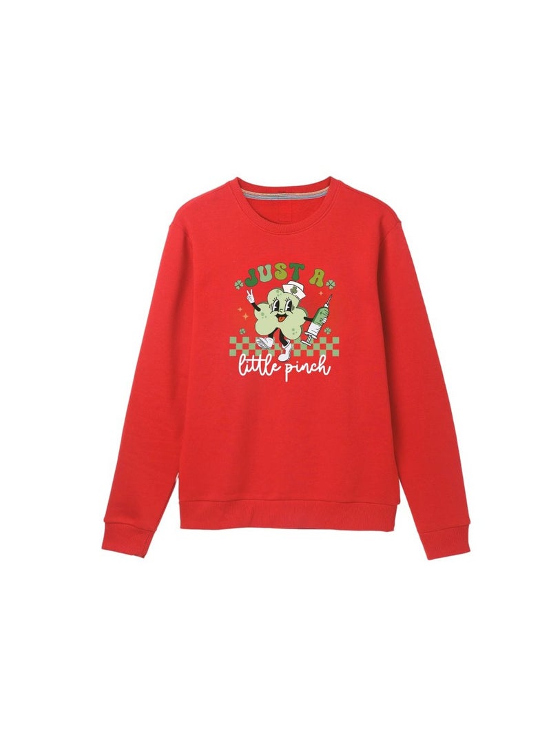 International Nurse Day Sweatshirt For Women-Full Sleeve|Cotton Fabric|Round Neck|Ideal For International Nurse Day,Sports