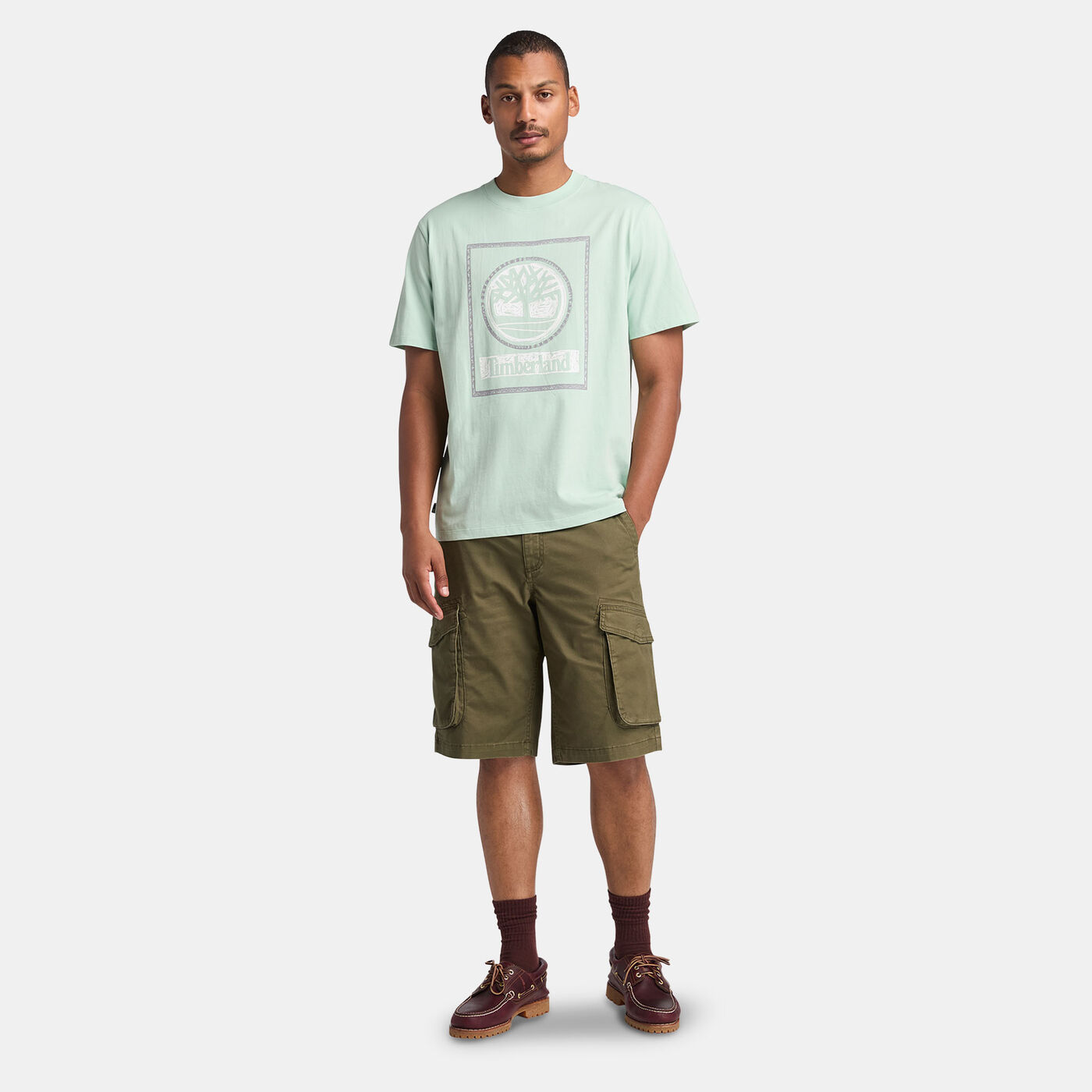 Men's Front Seasonal Stack Logo T-Shirt