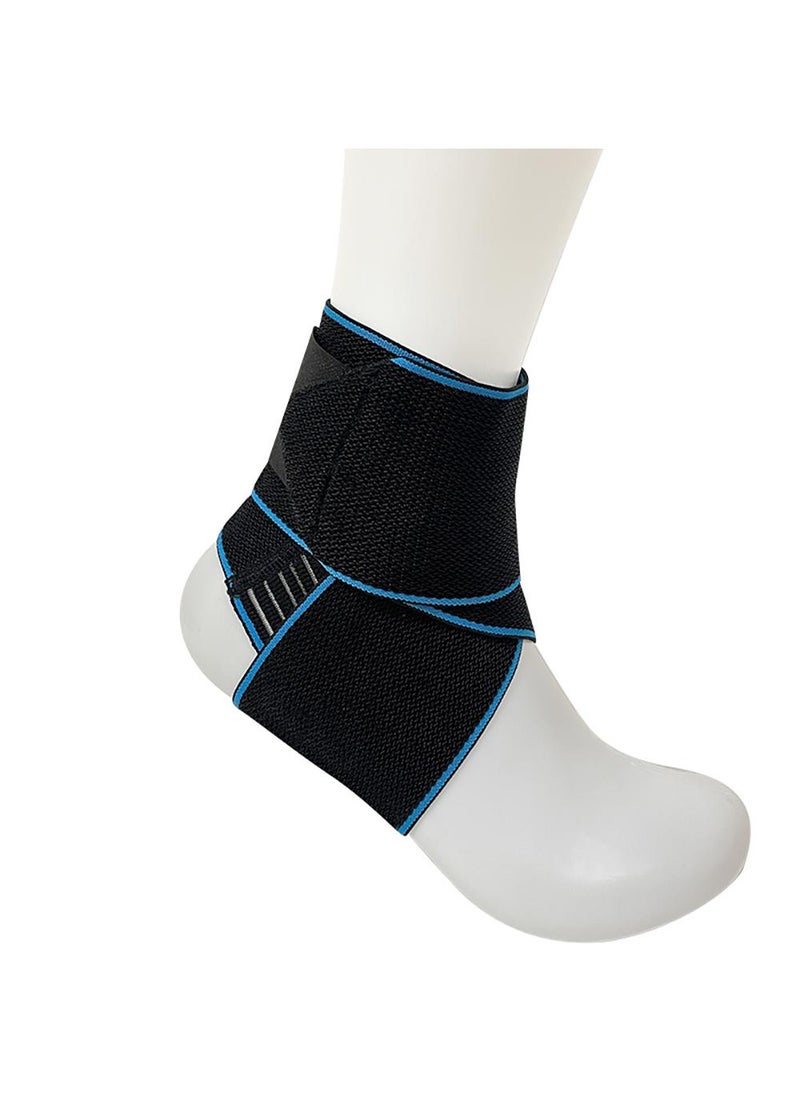 Adjustable Ankle Support Brace 2 Pack - Compression Braces for Sports Protection, One Size Fits Most - Men & Women