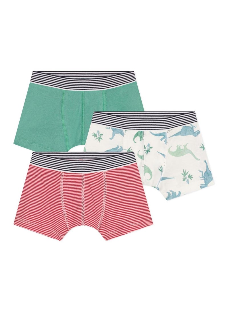 Boy's cotton boxer brief - 3-pack