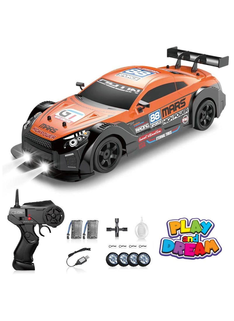 RC Drift Car 1:16 Scale 4WD 18KM/H High Speed Model Vehicle