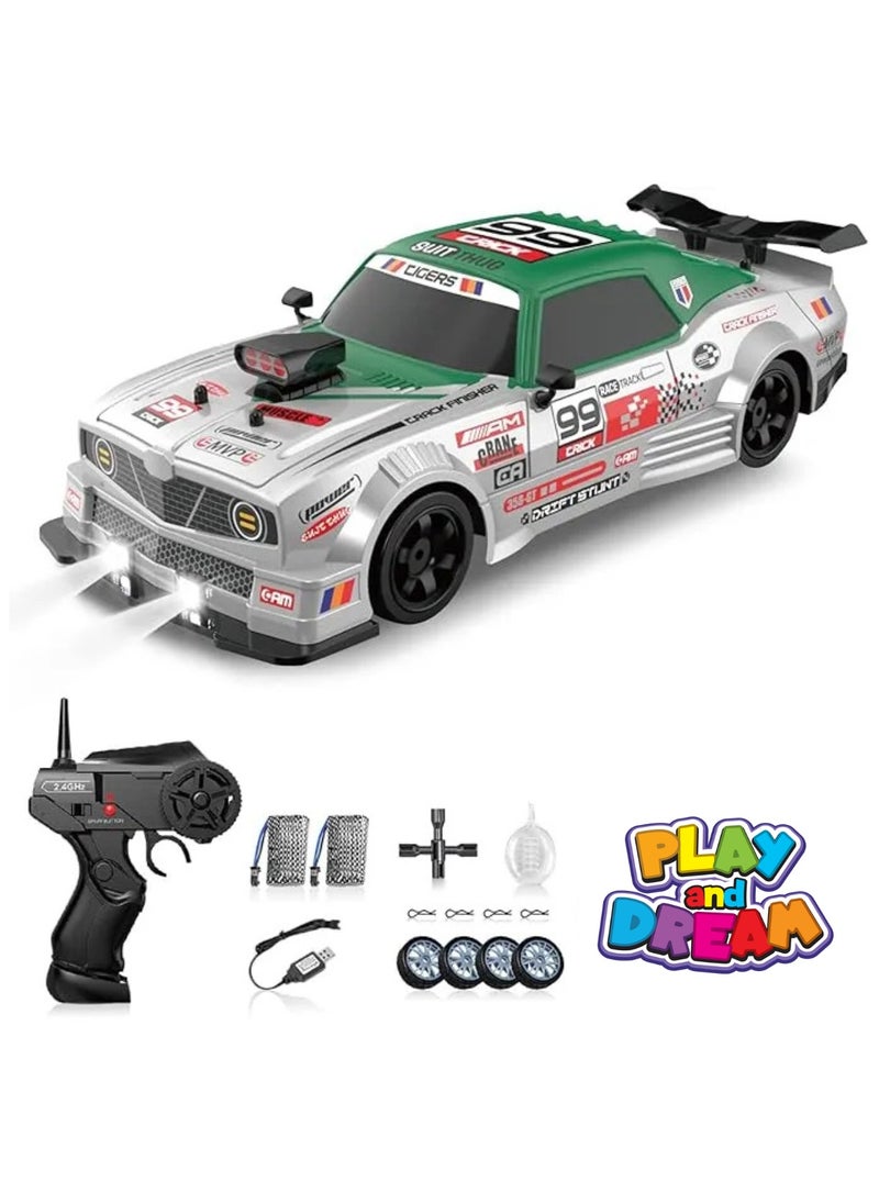 RC Drift Car 1:16 Scale 4WD 18KM/H High Speed Model Vehicle