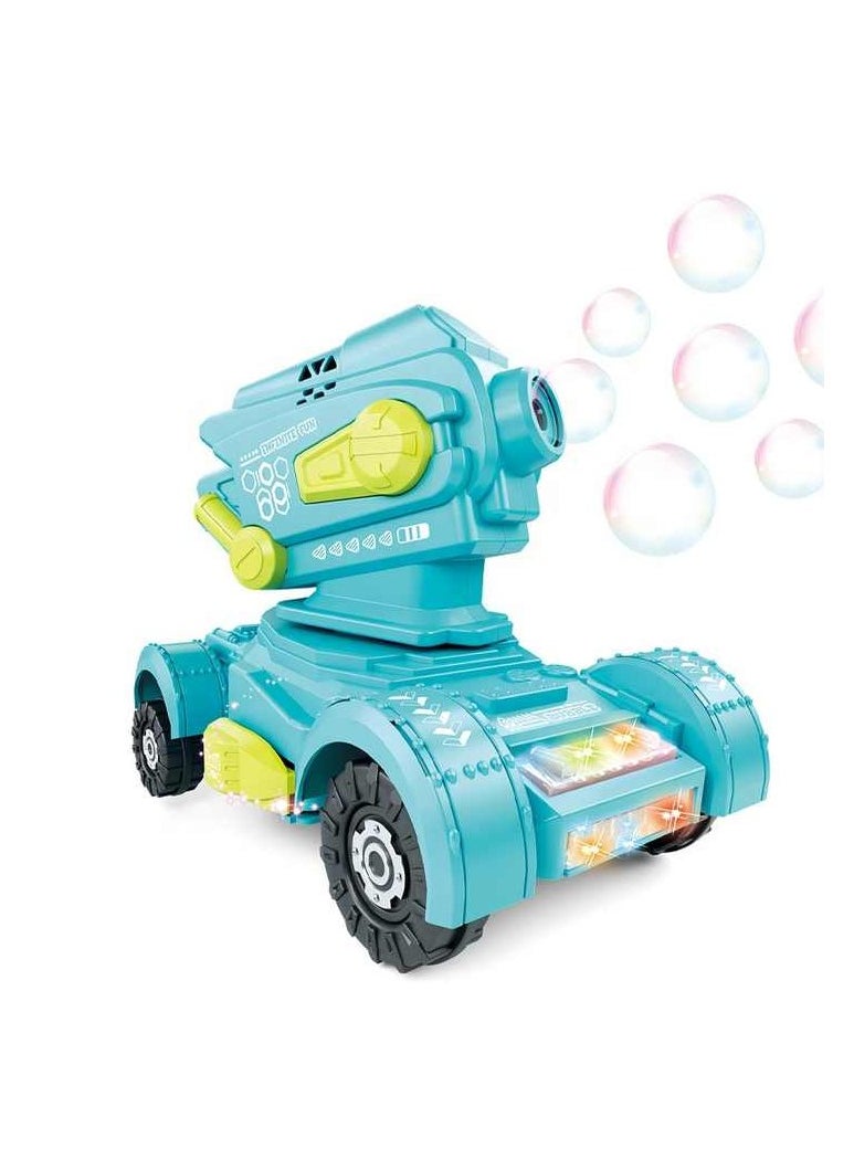 Remote Control Tank Bubble Machine – Kids RC Toy, Outdoor Bubble Blowing RC Car, Fun Gift for Boys & Girls, Rechargeable & Easy to Use