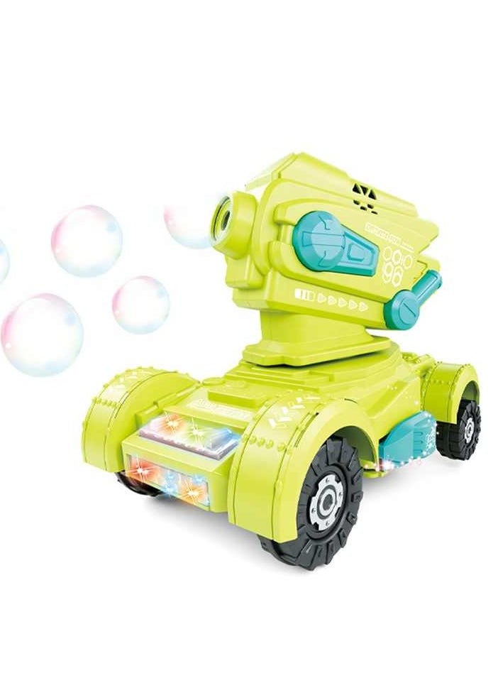 Remote Control Tank Bubble Machine – Kids RC Toy, Outdoor Bubble Blowing RC Car, Fun Gift for Boys & Girls, Rechargeable & Easy to Use