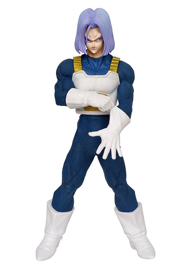 Dragon Ball Purple Hair Trunks Action Figure Decorative Resin Sculpture Home Decor Statue, Art Figurine Home Ornament Decoration for Office, Living Room, Bedroom, Book Shelf, TV Cabinet, Desktop