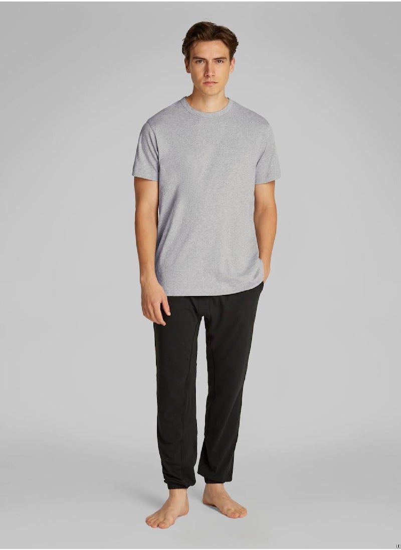 Cotton T-Shirt Short Sleeve Lounge T-Shirt