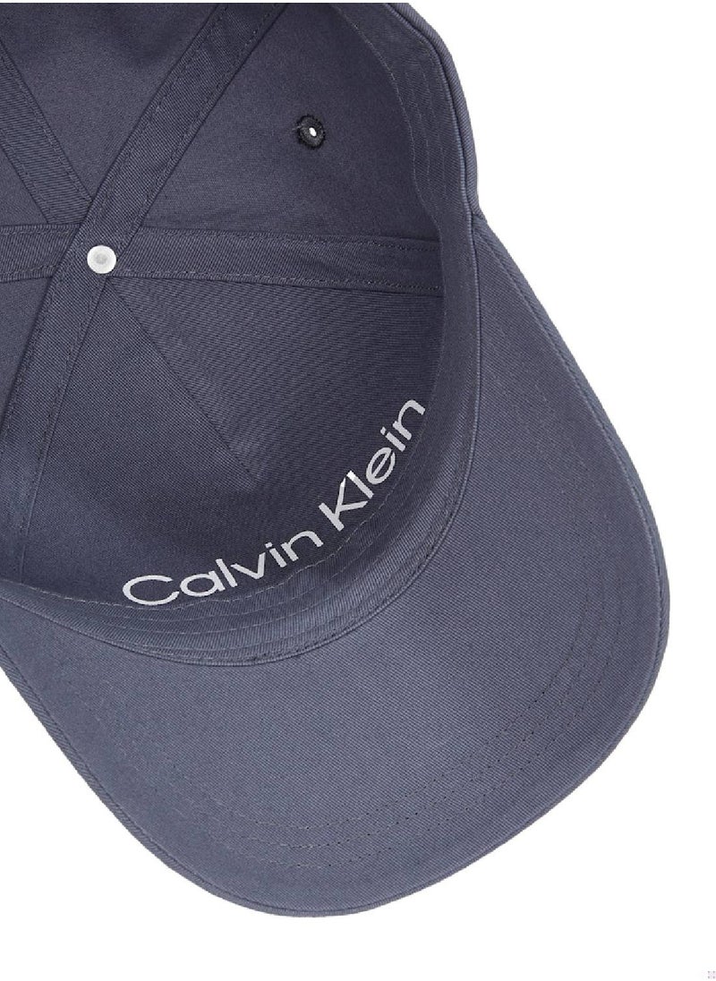 Men's Twill Cap - Cotton, Grey