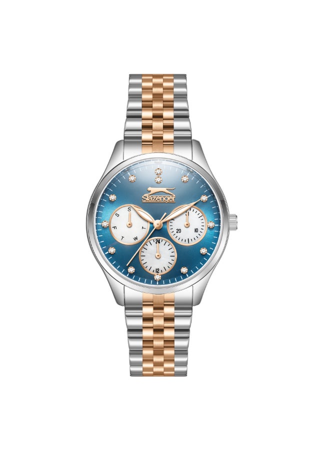 SLAZENGER Women Multi Function Dark Blue Dial Watch - SL.9.2404.4.06