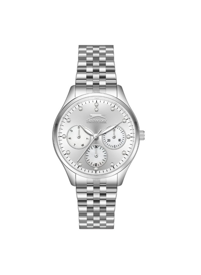 SLAZENGER Women Multi Function Silver Dial Watch - SL.9.2404.4.01