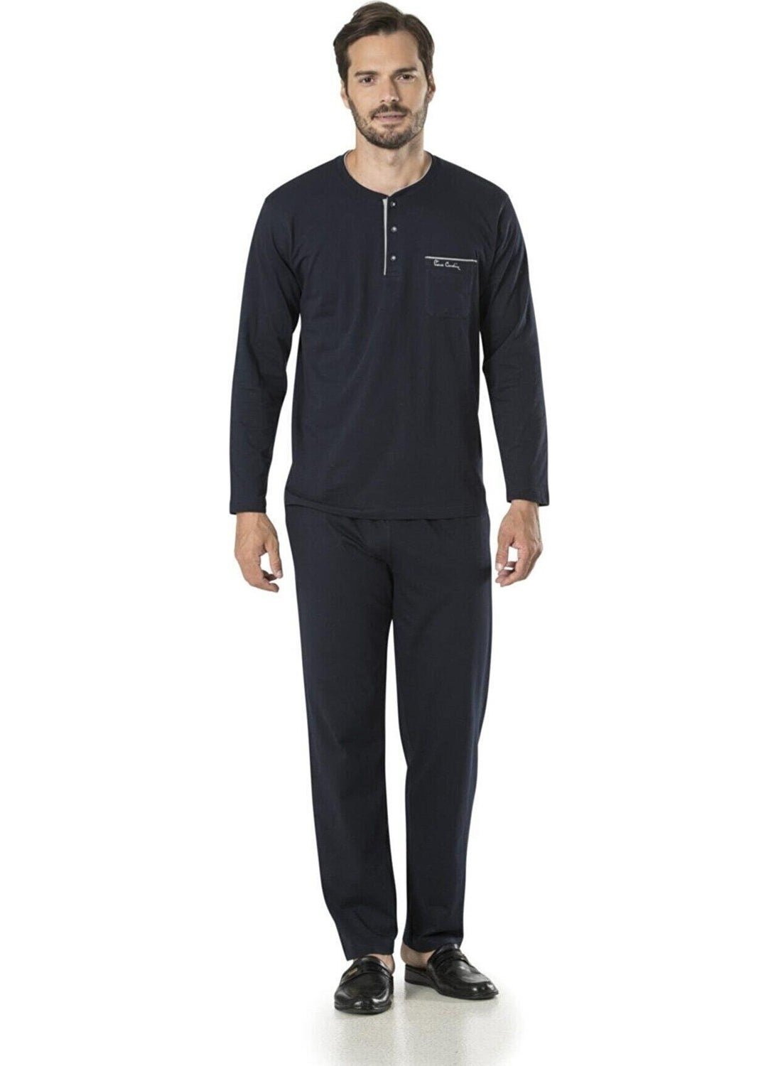 5595 5 Pieces Sleepwear Pajama Set - Gray