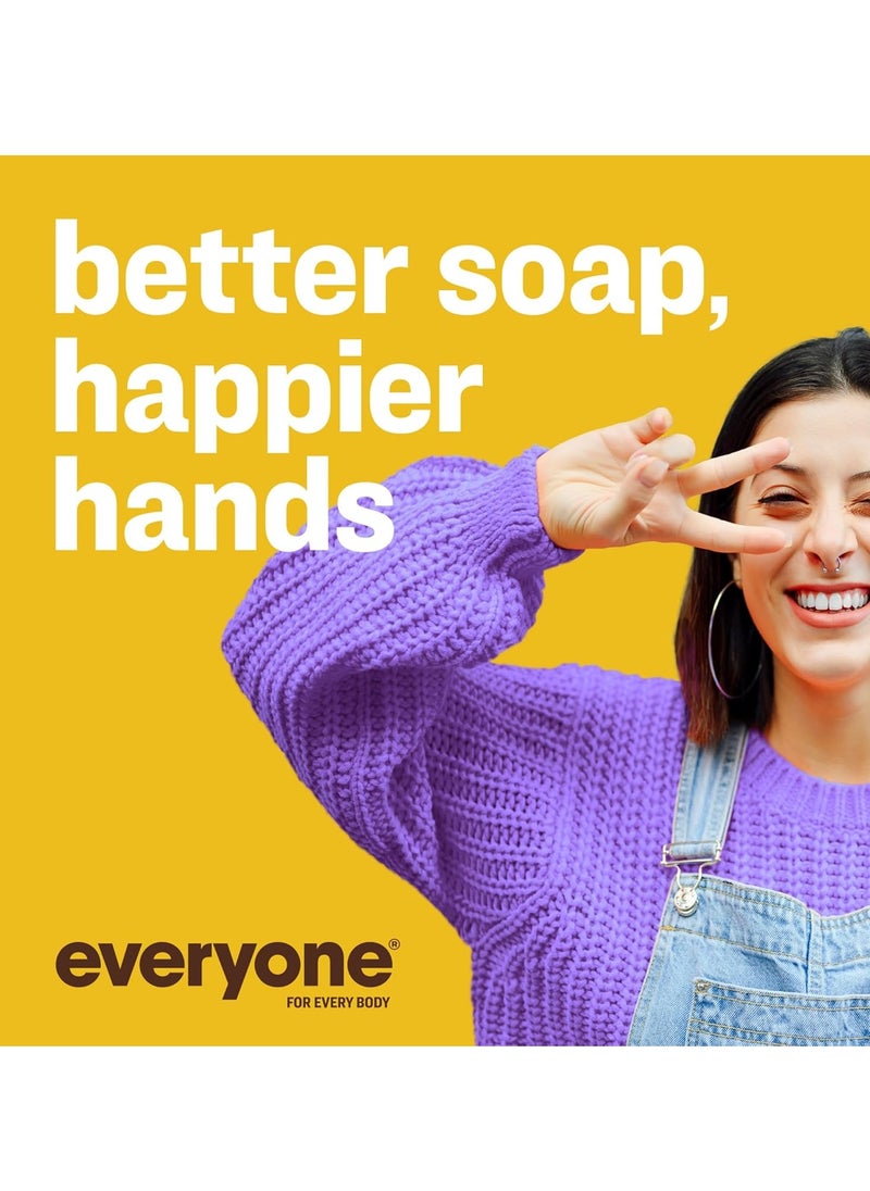 Everyone Liquid Hand Soap, 12.75 Ounce (Pack of 3), Meyer Lemon and Mandarin, Plant-Based Cleanser with Pure Essential Oils