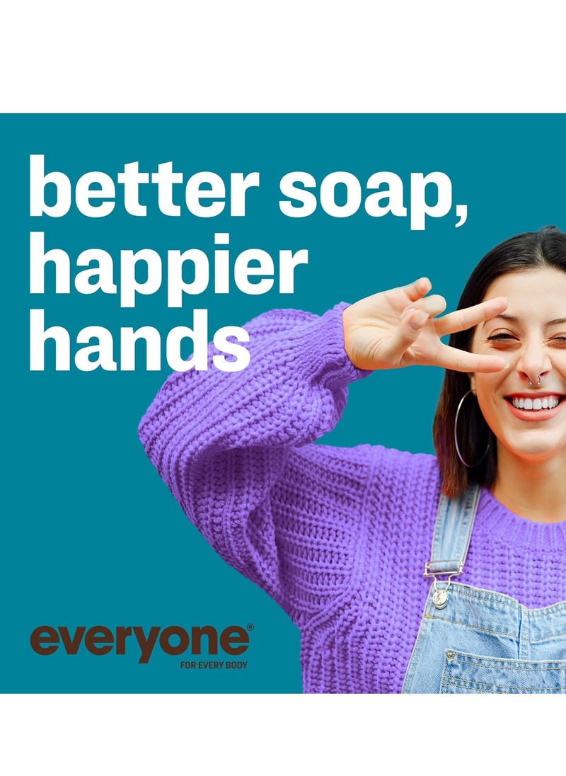 Everyone Liquid Hand Soap, 12.75 Ounce (Pack of 3), Pacific Eucalyptus, Plant-Based Cleanser with Pure Essential Oils
