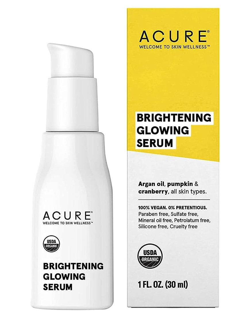 Acure Brightening Glowing Serum 30 ml