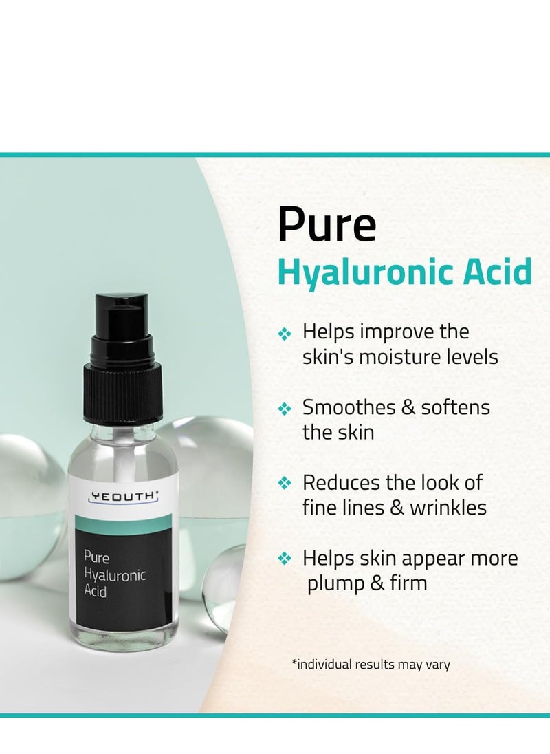Yeouth Pure Hyaluronic Acid 1 Fl Oz (30 Ml)