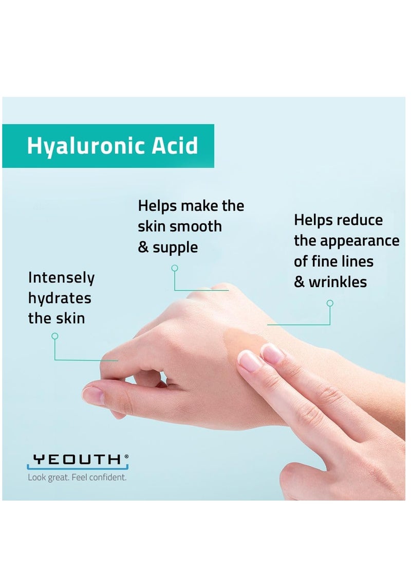 Yeouth Pure Hyaluronic Acid 1 Fl Oz (30 Ml)