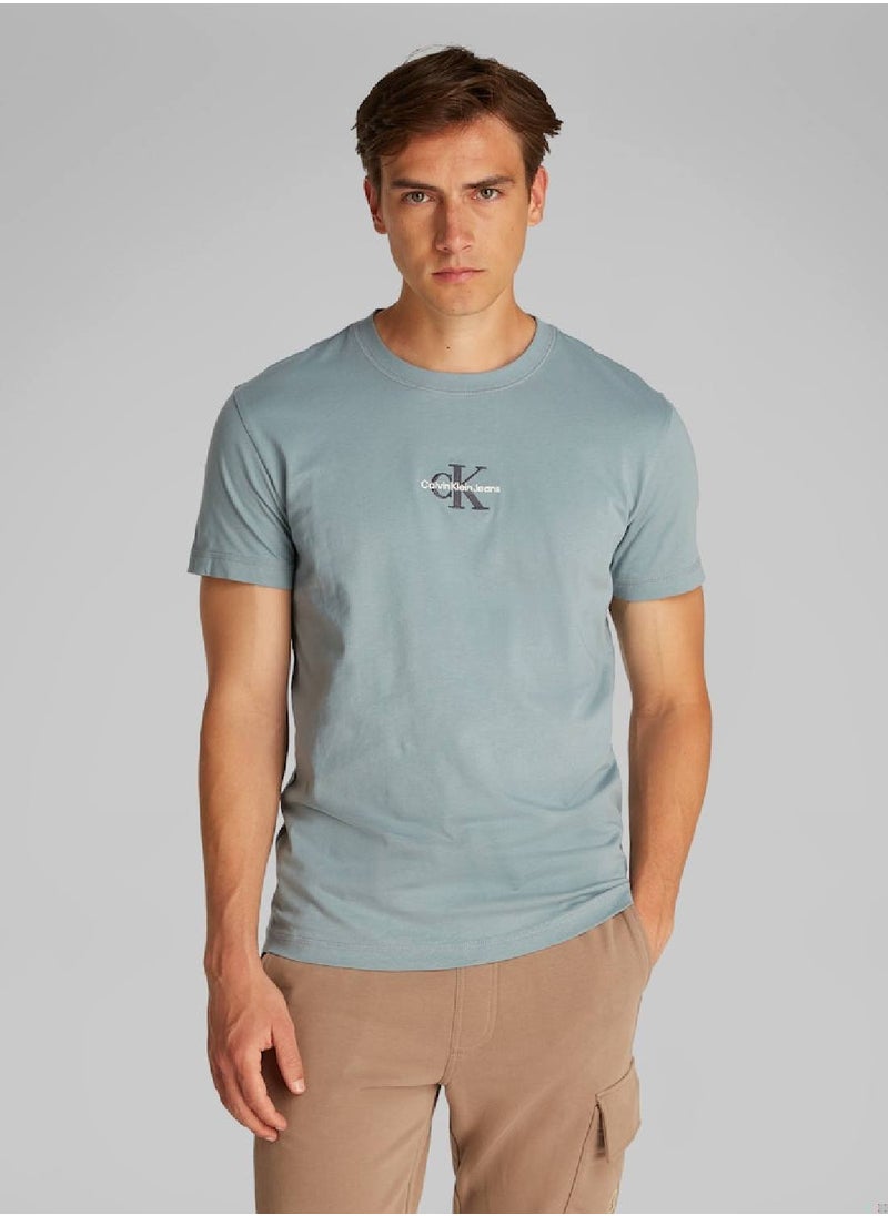 Men's Monogram T-Shirt - Cotton, Green
