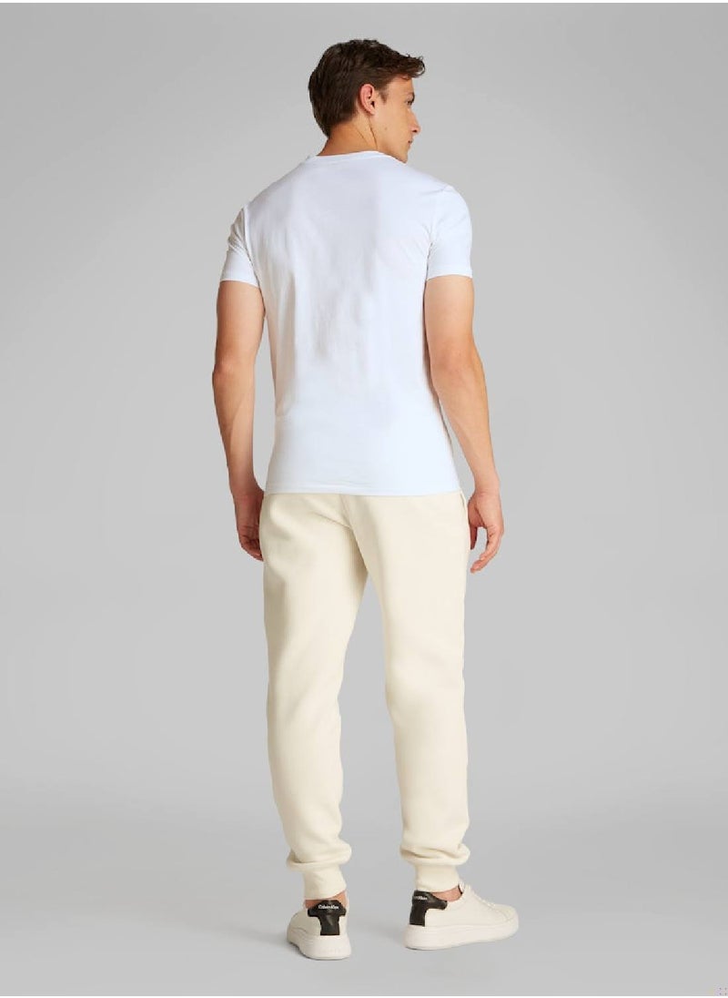 Men's Institutional Logo T-Shirt - Cotton, White