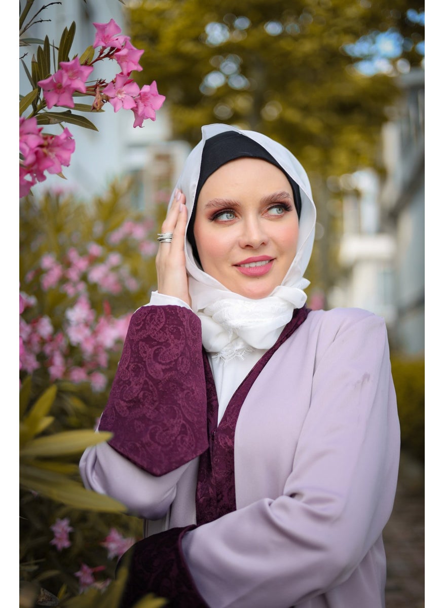 Light Purple Evening Dress Abaya