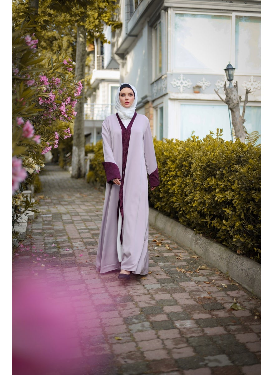 Light Purple Evening Dress Abaya
