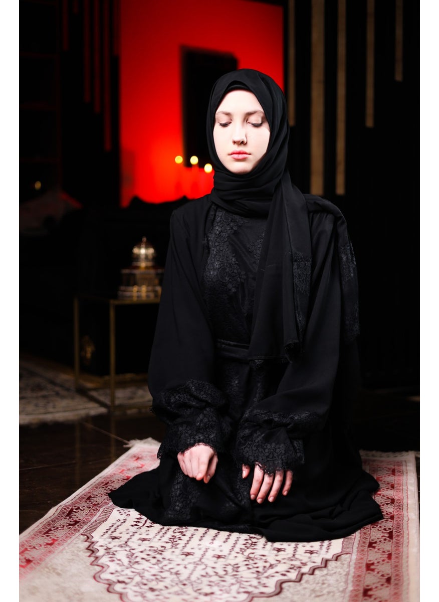 Hariak Wear Abaya Ferace for Prayer, Umrah and Daily Use. Abaya and Shawl are One Piece