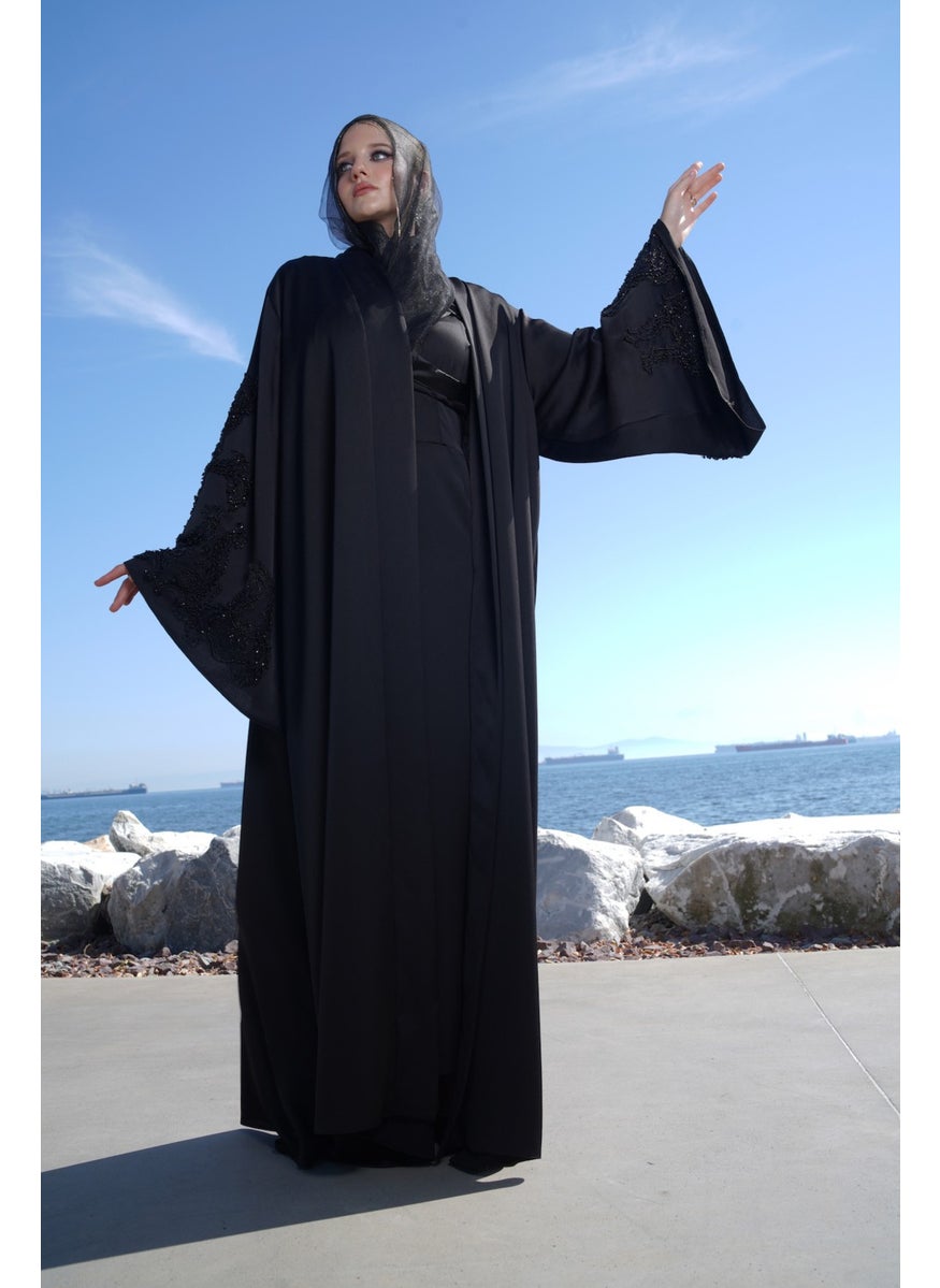 Black Quality Abaya Ferace (Plus Size)