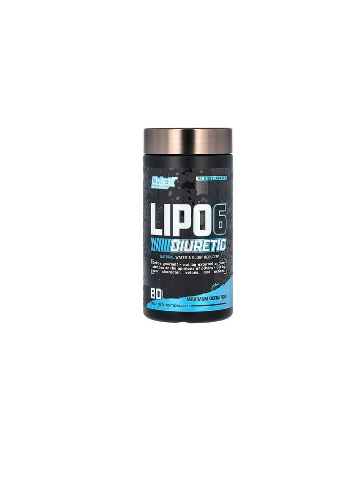 LIPO-6 Diuretic, 80 Capsules