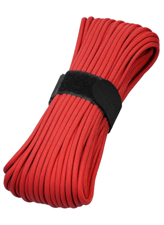 31 m Rope Cord Paracord 4 mm Diameter Camping Tent Canopy or Household Red