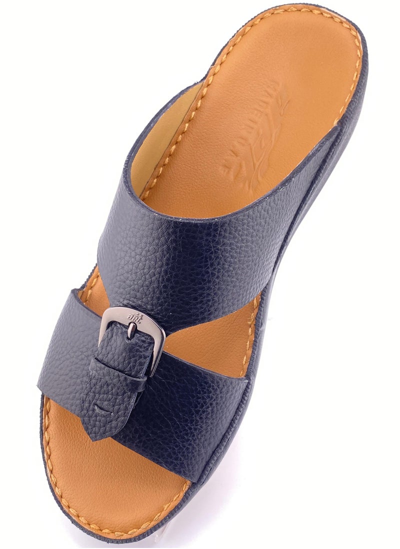 Hand made Arabic Sandal  Full Leather Slipper  Premium Quality  Tan Insole Casual Comfort