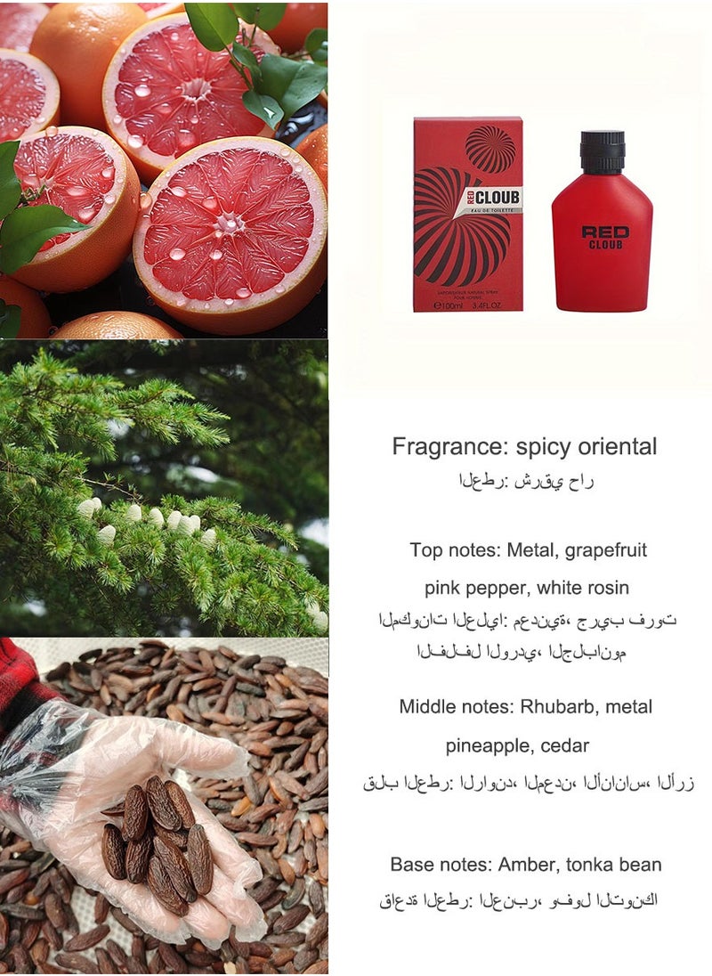 Red/Spicy Oriental Perfume/100ML