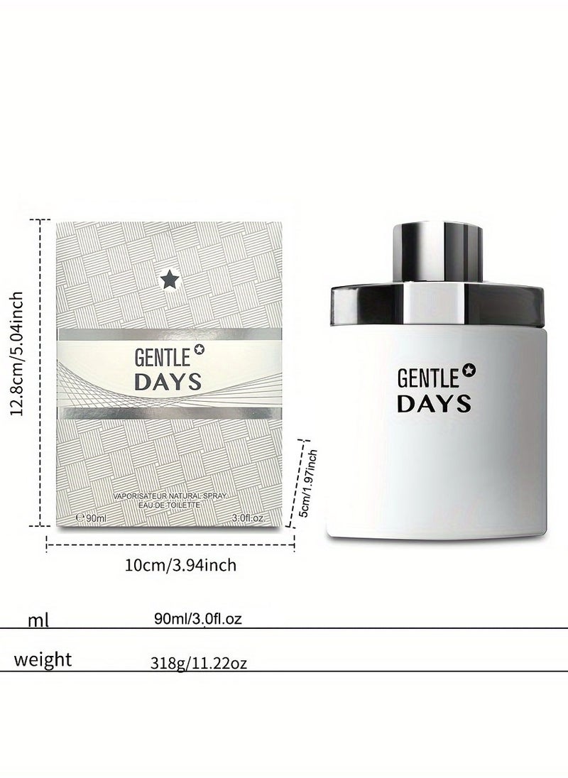 GENTLE DAYS/Aromatic Woody Perfume/90ML