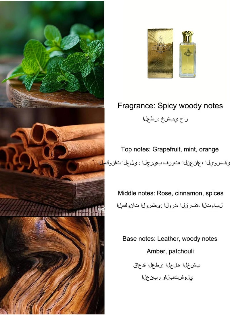 HOMBRE DE ORO/Spicy Woody Perfume/100ML