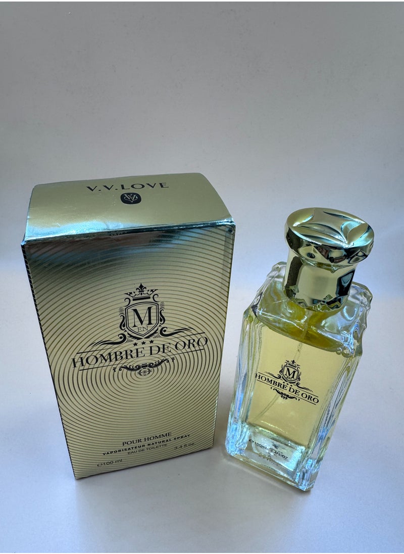 HOMBRE DE ORO/Spicy Woody Perfume/100ML