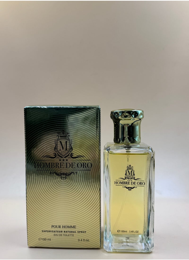 HOMBRE DE ORO/Spicy Woody Perfume/100ML