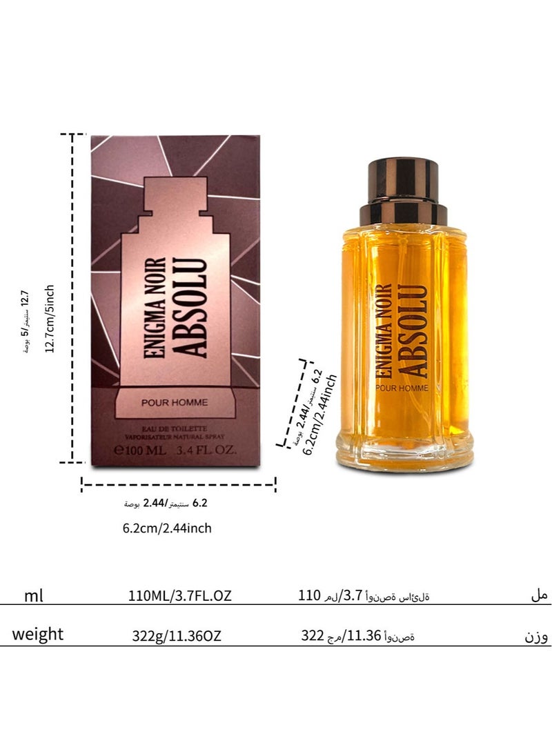 ENIGMA NOIR ABSOLU/Spicy Oriental Perfume/100ML