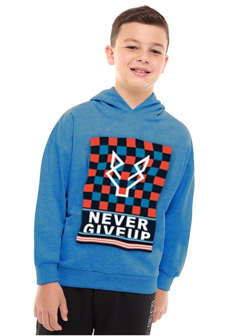 Boys' Hoodie  (8-14yrs) Royal Blue