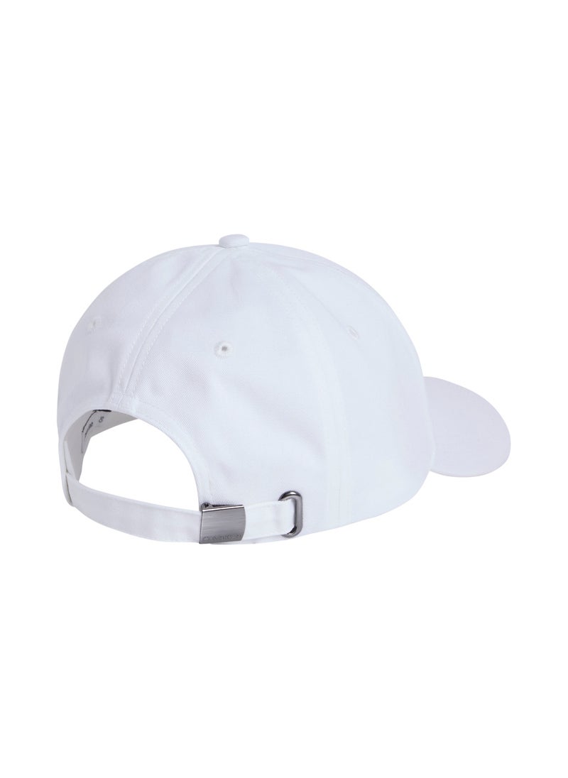 Men's Twill Cap - Cotton, White