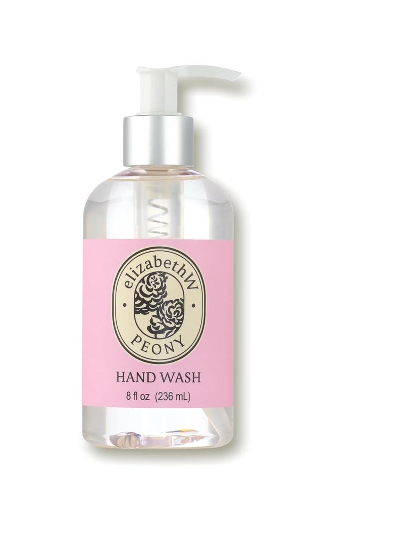 elizabeth W Peony Hand Wash, Floral Scent, 8 fl oz
