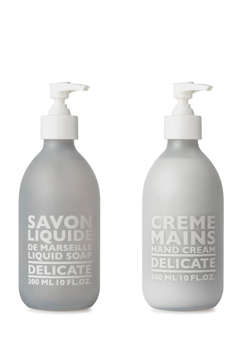 Compagnie de Provence, Liquid Soap and Luxury Hand Cream, Delicate