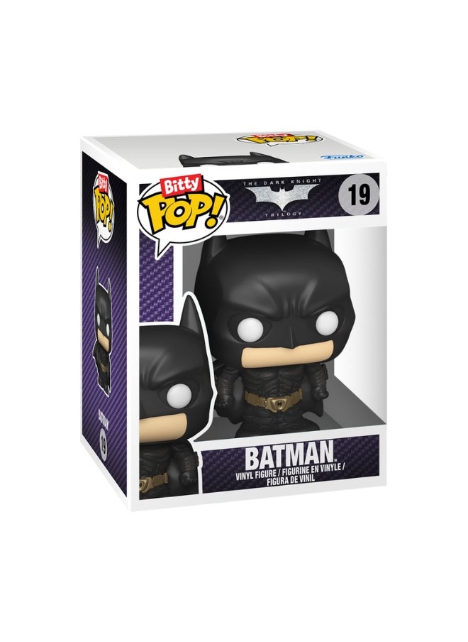 Funko Pop! The Dark Knight Trilogy Bitty Pop! Display Bat-Signal Batman Display Shelf ( 19.2 cm ) with 2 Vinyl Figures (2.5 cm) Set