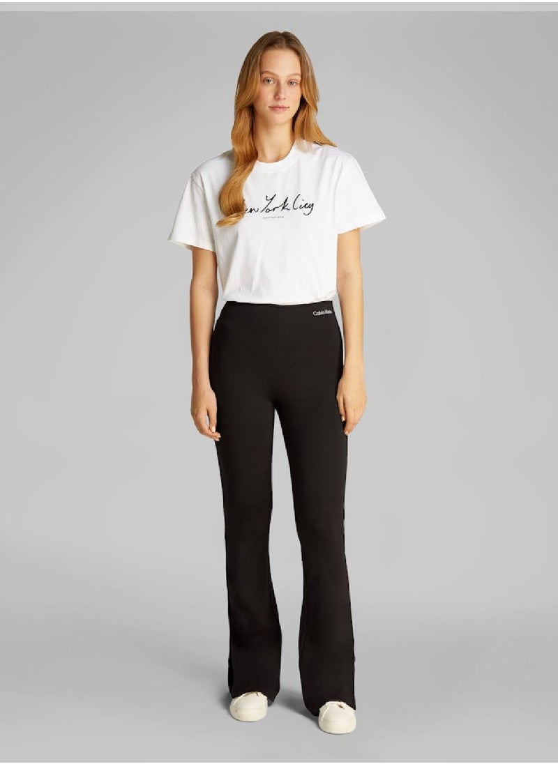 Milano Jersey Flared Leggings