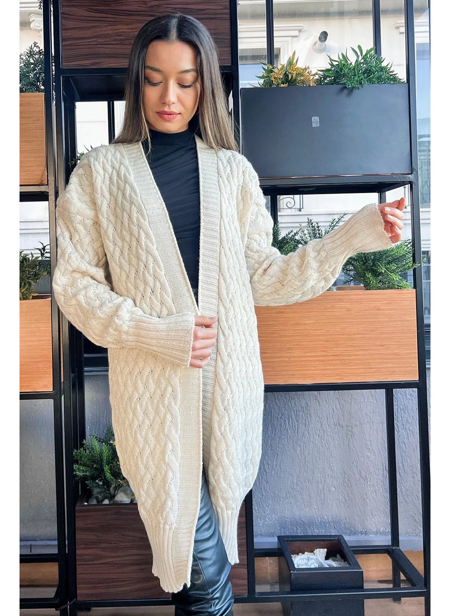 Gulseli Women's Long Casual Knitwear Cardigan