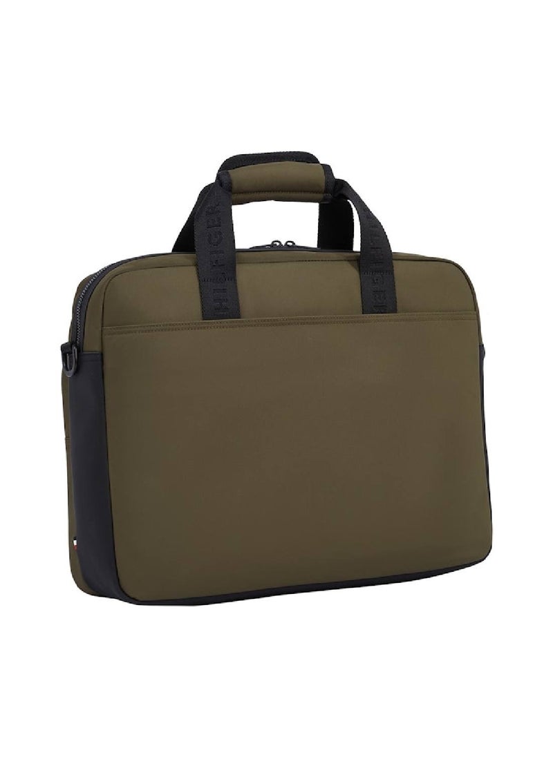 Metal Logo Laptop Bag