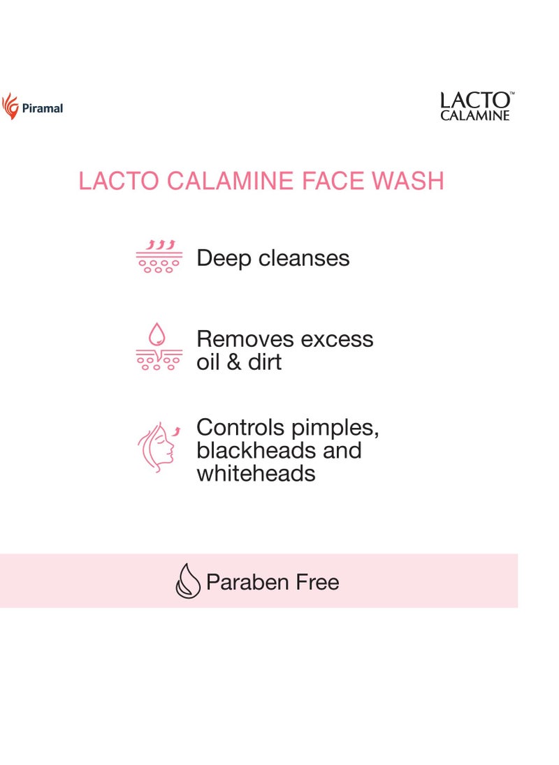 Face Wash with Kaolin Clay for Oily Skin, 100 ml (Pack of 2)