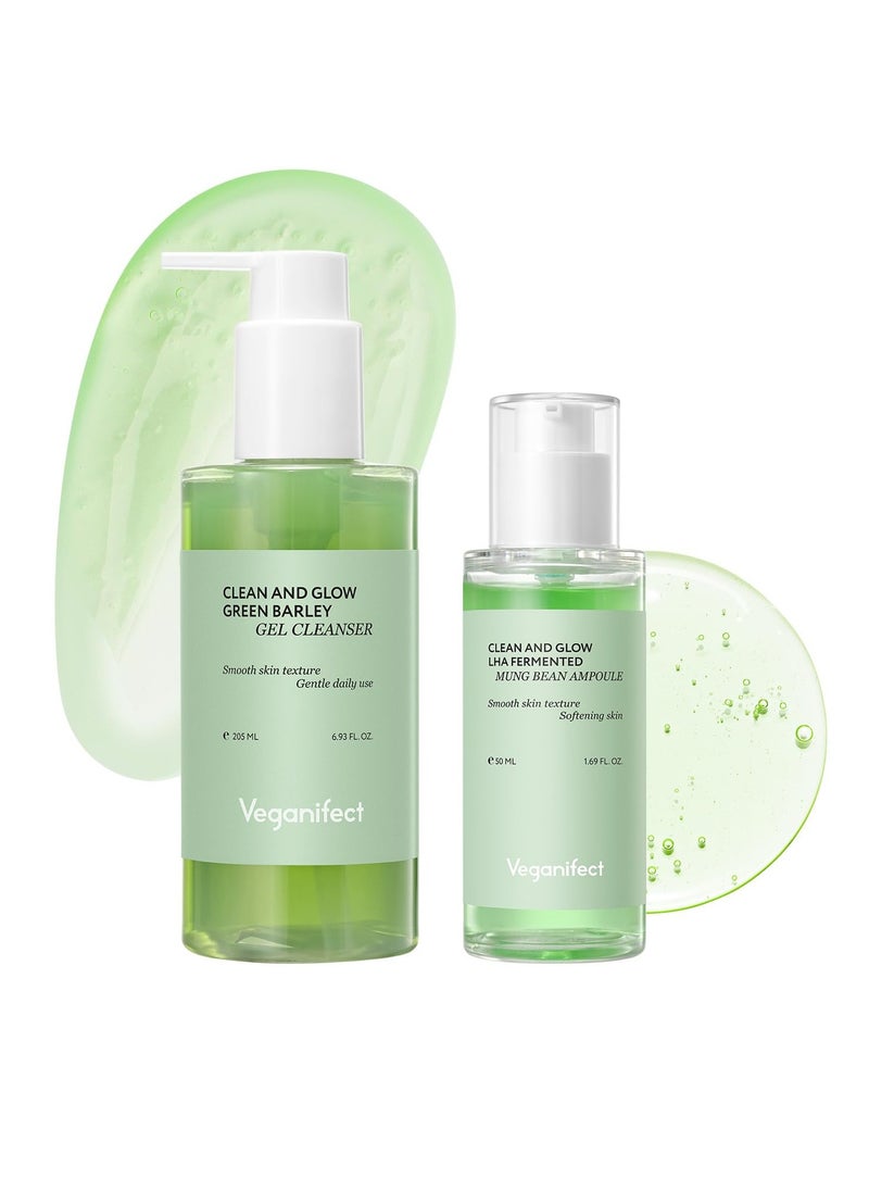 Gel cleanser with Mung Bean Ampoule