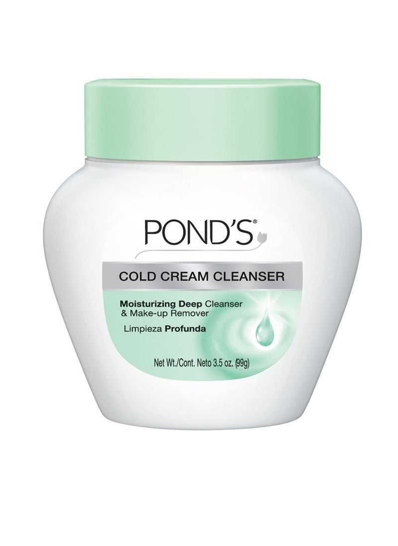 Ponds Cold Cream Cleanser 3.5 Ounce Jar (103ml) (6 Pack)