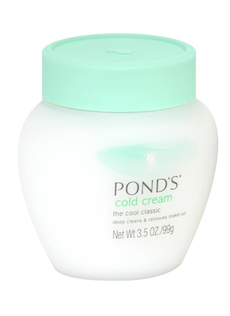 Ponds Cold Cream Cleanser 3.5 Ounce Jar (103ml) (6 Pack)